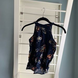 Tillys floral tank